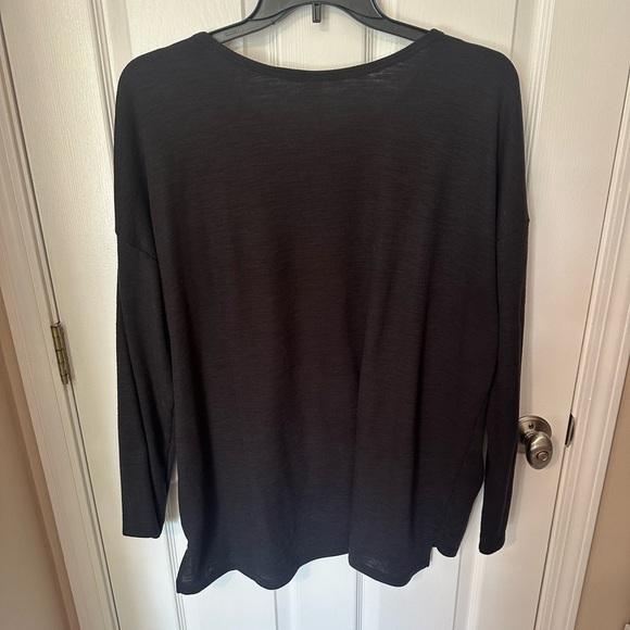 Holiday Time Festive Black Top - Picture 3 of 3